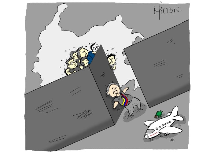 Caricatura: Cuando no hay sincronía