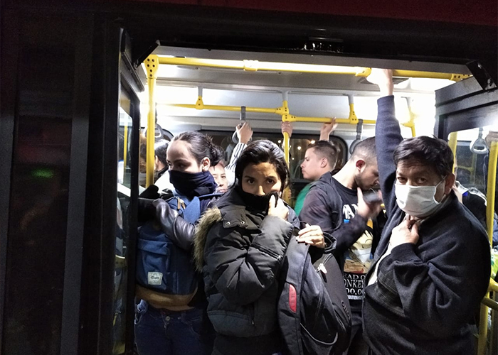 Transmilenio en tiempos de Coronavirus