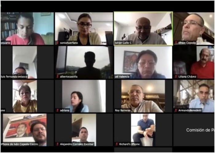 Arrancan las sesiones virtuales en el Congreso