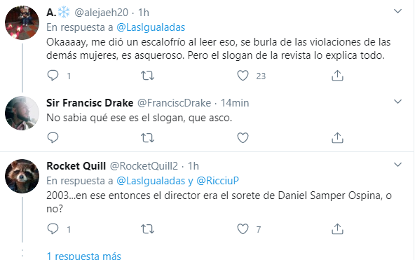  - El texto de Soho que "se burla de las violaciones"