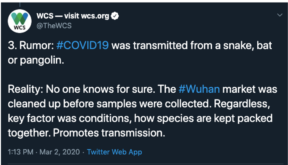  - Los animales y el coronavirus: mitos y realidades