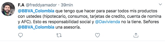  - "Me voy para BBVA" los colombianos se cansaron de Bancolombia y Davivienda