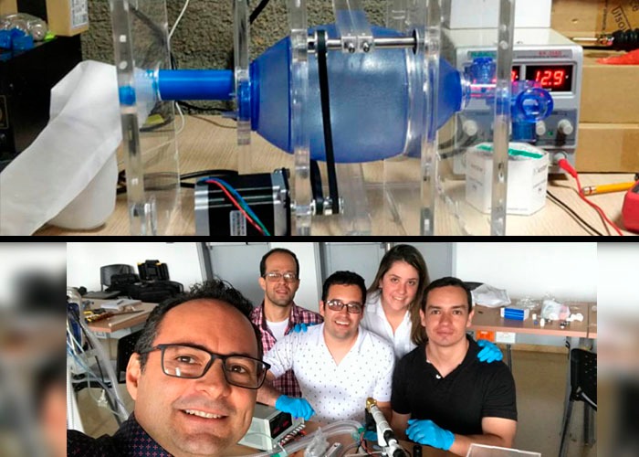 La fórmula paisa de respirador portátil para enfrentar el coronavirus