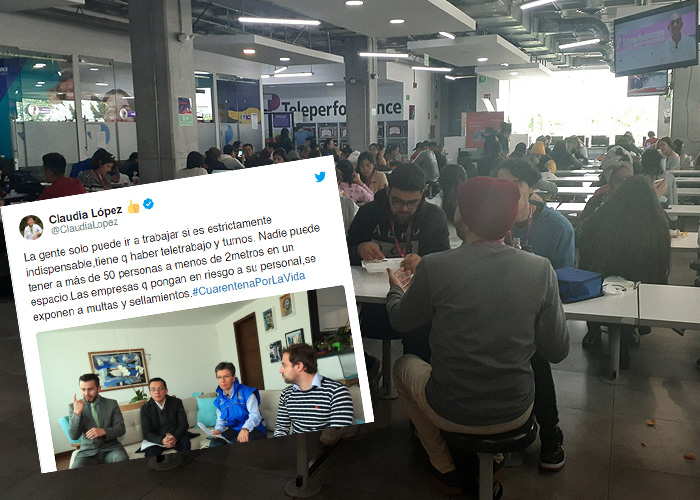 Claudia López le pone tatequieto a los callcenters abusivos en cuarentena