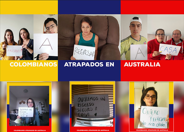 Varados en Australia 200 colombianos