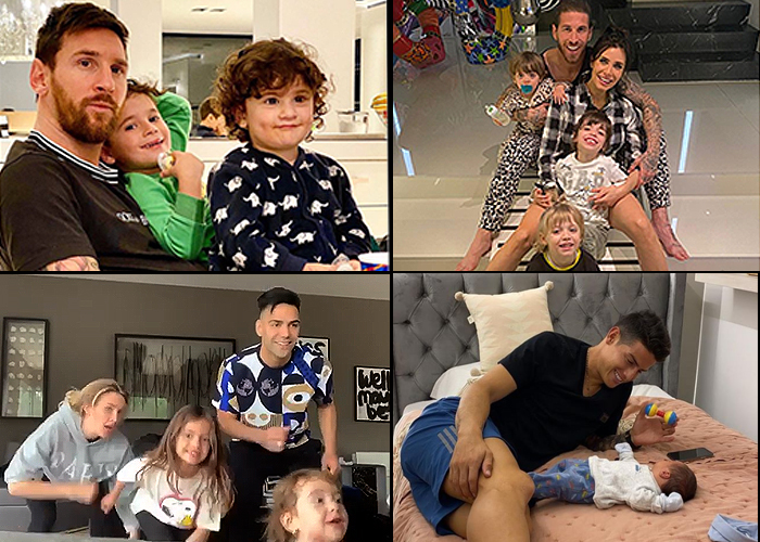 La cuarentena que James, Falcao, Messi y otras estrellas volvieron un juego