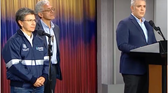  - Empalme entre Claudia López y Duque: se extiende la cuarentena