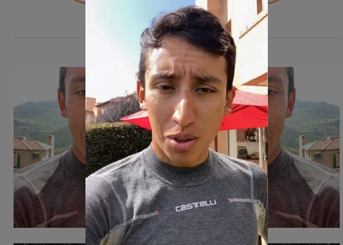[EN VIVO] Entrénese con Egan Bernal el campeón del tour de Francia