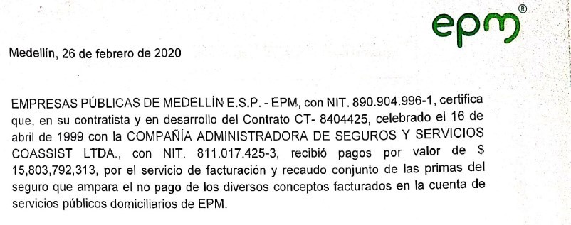  - El otro Guerra y sus contratos con EPM