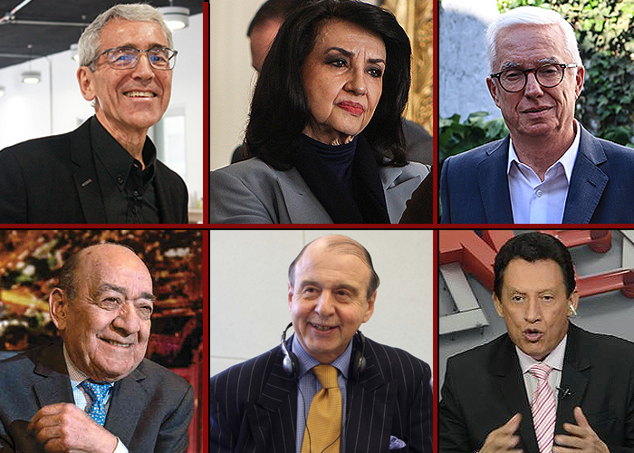 Periodistas y políticos mayores de 70 años aislados en sus casas