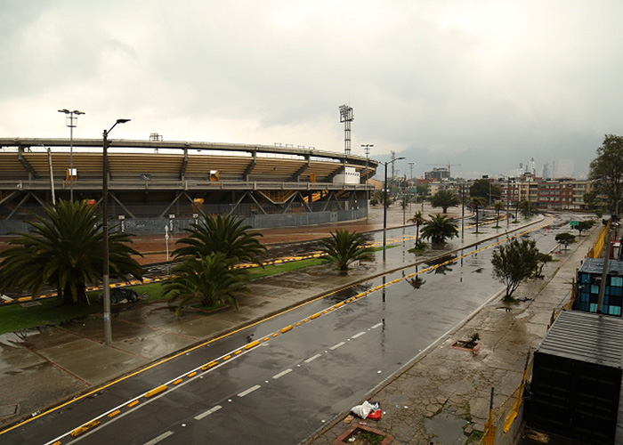 Fotos: Bogotá sin gente en las calles