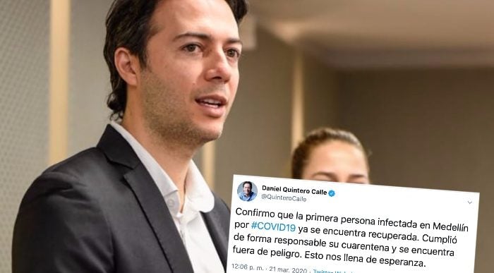  - Se recupera segunda persona de Coronavirus en Colombia: ahora en Medellín