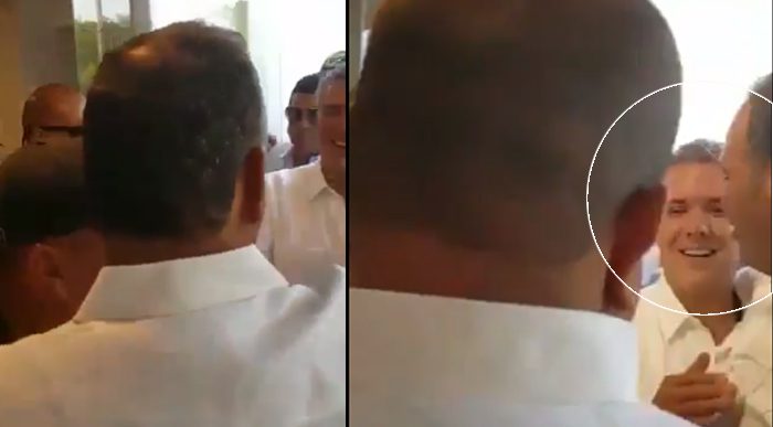  - Abrazo de amigotes de Duque y el Ñeñe en Valledupar