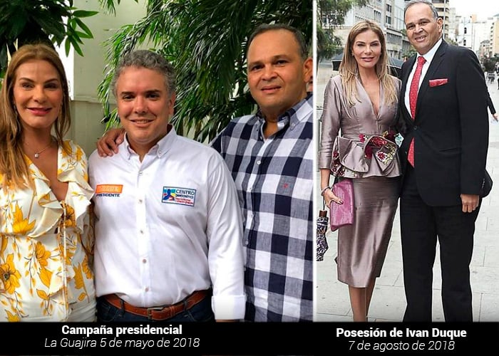 El circulo de poder uribista con el que se rozaba el Neñé Hernández