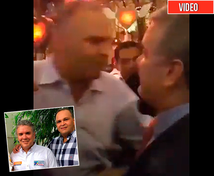 Se conoce video del Ñeñe Hernández e Iván Duque rumbeando en Andrés Carne de Res