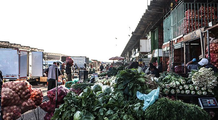 Abastos,mercado, verduras, frutas, coteros, Plaza de mercado, camiones, canasta familiar. Foto: Leonel Cordero