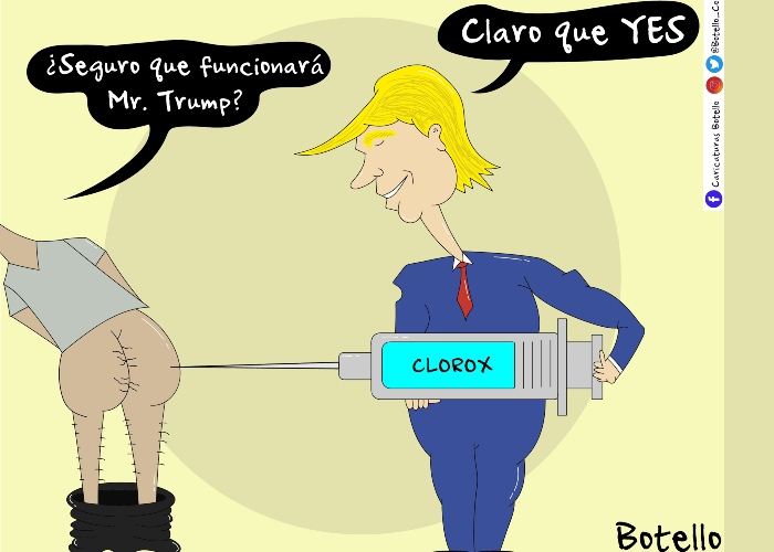 Caricatura: Trump, el ocurrente