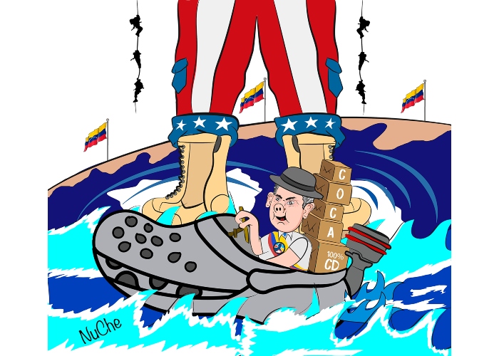 Caricatura: La fracasada guerra contra las drogas