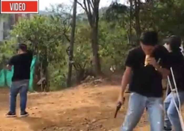 VIDEO: Con balaceras aterrorizan las pandillas en plena cuarentena