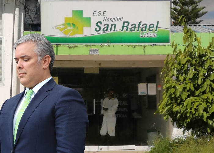 Presidente Duque, ¡diga algo sobre el Amazonas!