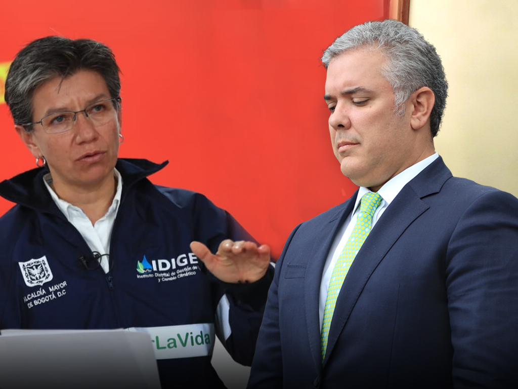 El ataque de Claudia López a Iván Duque para salvar vidas en Bogotá