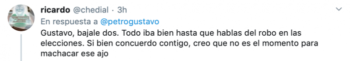  - No solo se roban los recursos públicos, también las elecciones: Petro