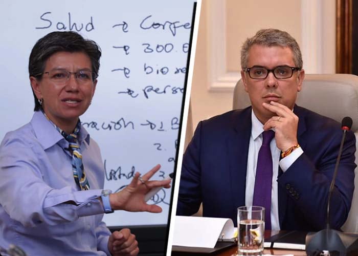 El pulso entre Iván Duque y Claudia López