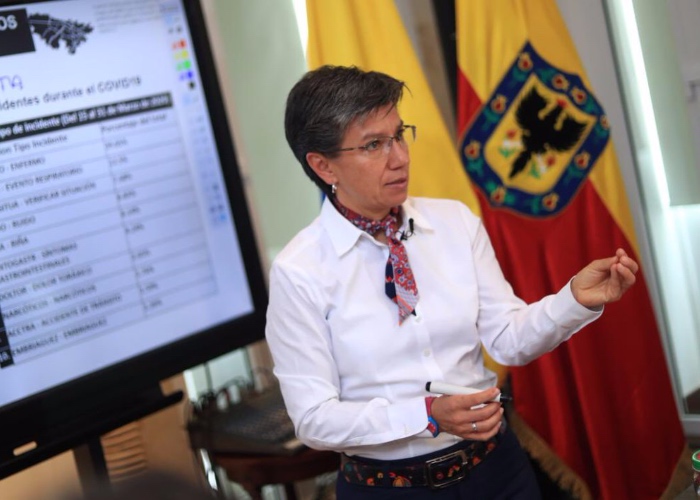 Los $6.000 millones d Claudia López en publicidad contra el COVID-19