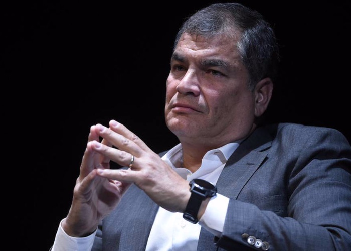 Rafael Correa recibe desde Bélgica condena por corrupción en Ecuador