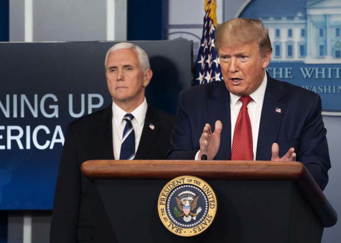 La gestión del coronavirus baja el favoritismo de Trump en las encuestas