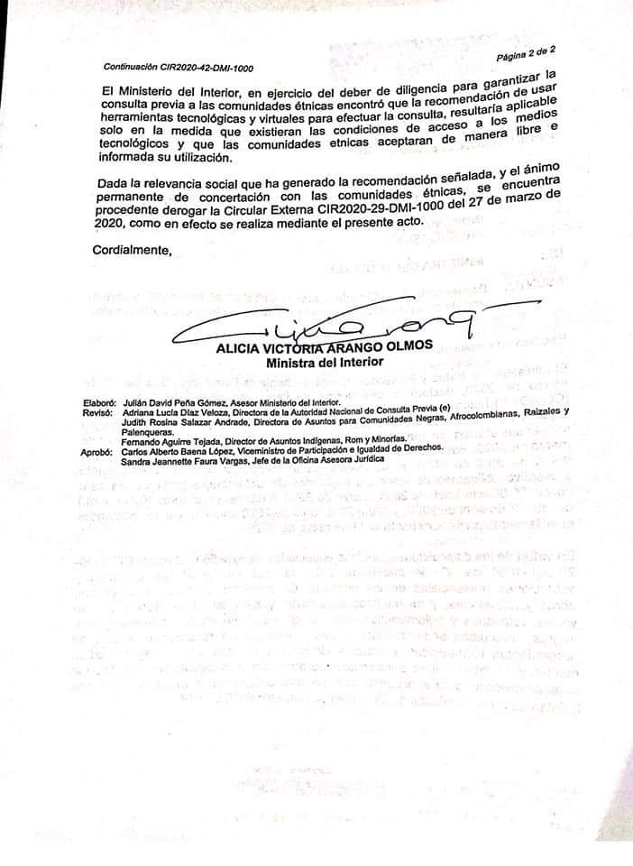  - Fracasan las consultas previas virtuales