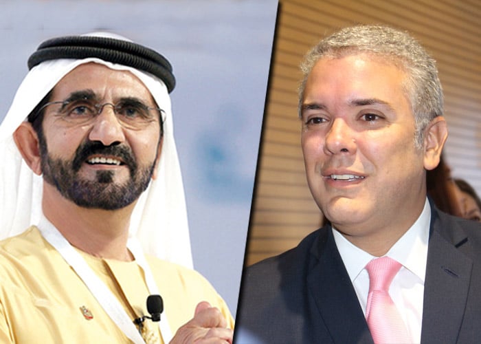 La mano de los jeques árabes a Colombia para combatir el coronavirus