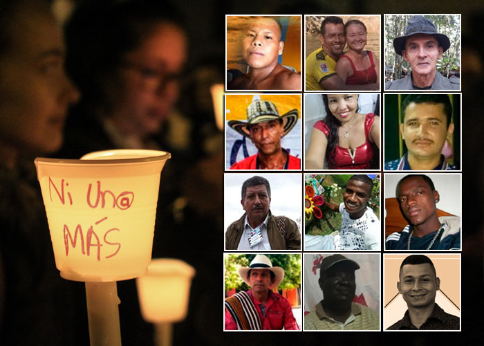 El coronavirus y la cuarentena no detuvo el asesinato de líderes sociales