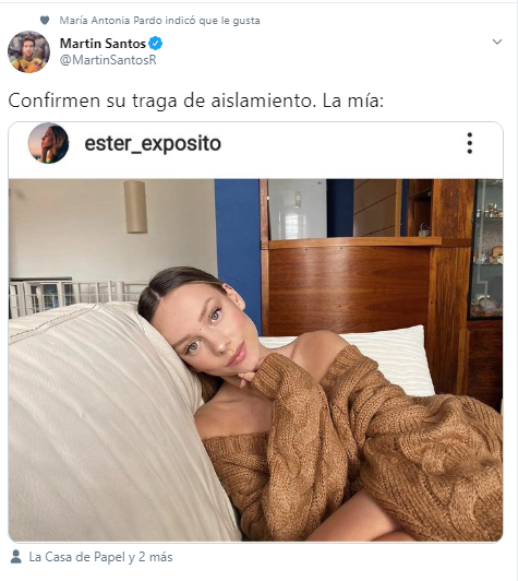  - La actriz española que tiene loco a Martín Santos