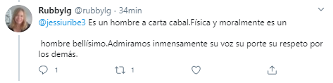  - "Queremos más cantantes como Jessi Uribe y menos actores como Julian Roman"