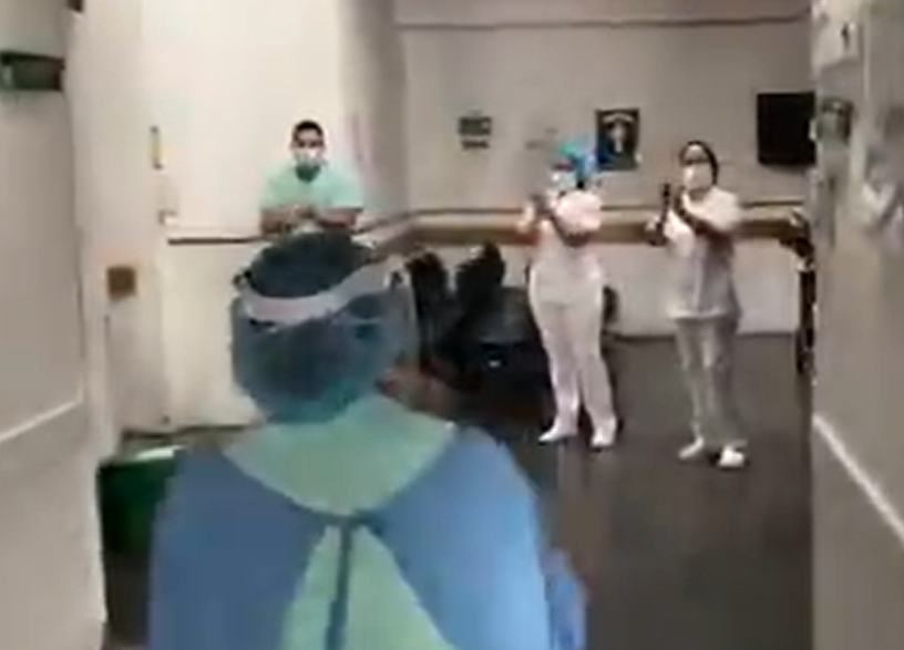 Paciente de 80 años venció el coronavirus en Cali. Video