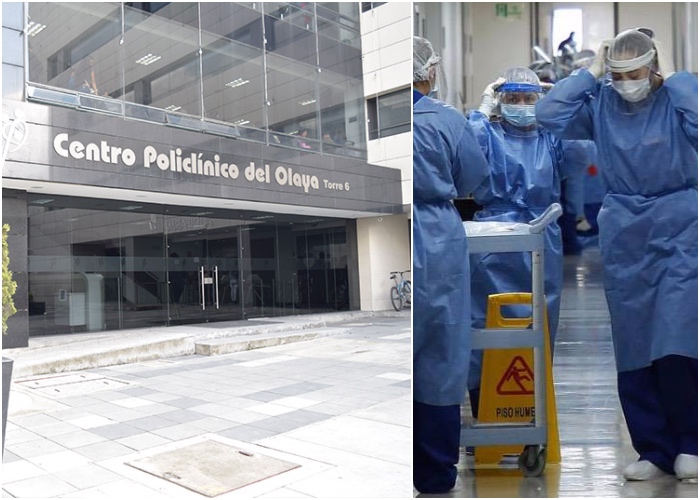 Emergencia en una clínica de Bogotá por COVID-19