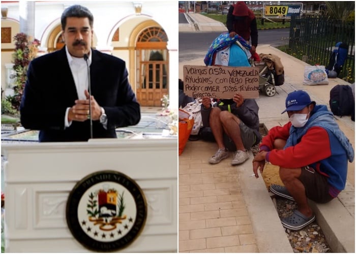 Maduro manda a recoger los venezolanos varados en Colombia