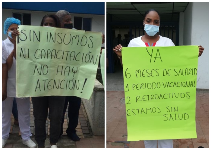 Sin salario ni protección, enfermeras atenderían contagidos de COVID-19 en el Chocó
