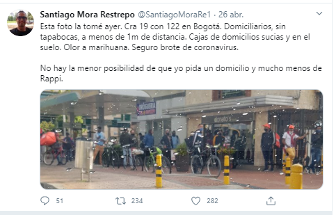  - "Cajas de domicilio sucias y olor a marihuana" no paran las quejas contra Rappi