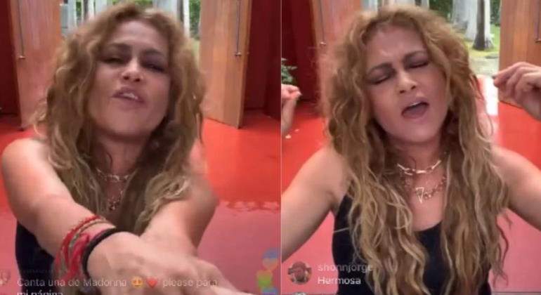 ¿Estaba drogada Paulina Rubio en un live de instagram con sus fans?