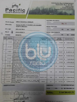  - El ejercito compró tapabocas a  mil pesos por unidad