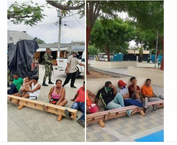 El pueblo de Córdoba donde amarran al que no cumpla la cuarentena