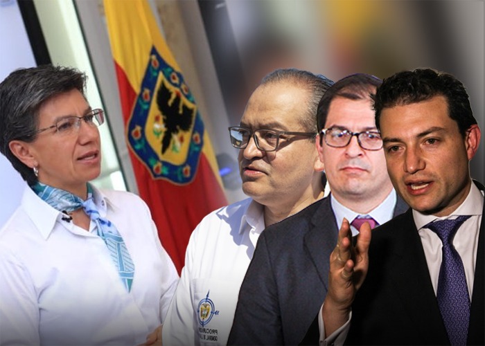 Fiscal, contralor y procurador contradicen a Claudia López por las ayudas en Bogotá