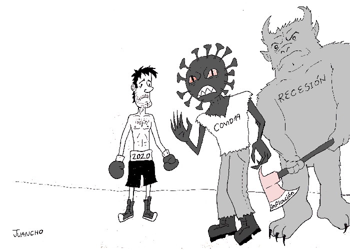 Caricatura: 2020, una historia de horror