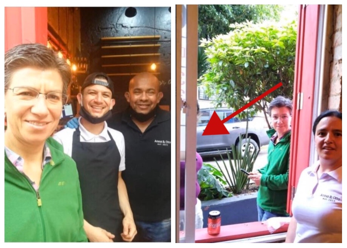 ¿Claudia López y Angélica Lozano siguen saliendo a la calle?