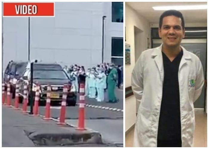 El último adiós a Carlos Nieto, primer médico fallecido por COVID-19