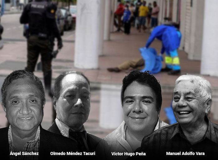 Los cuatro periodistas ecuatorianos que murieron informando