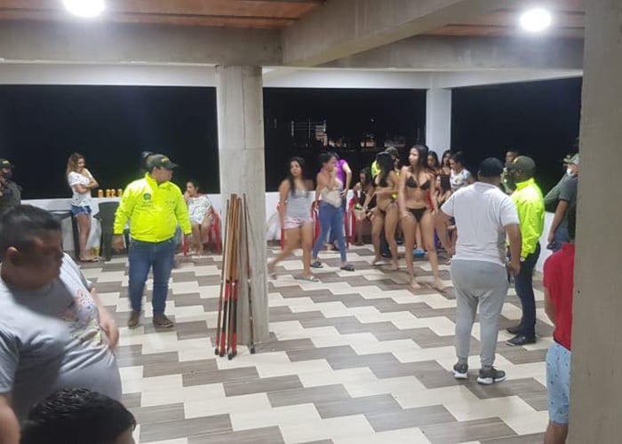 Rumba sexual: alcohol, drogas y prostitutas en plena cuarentena