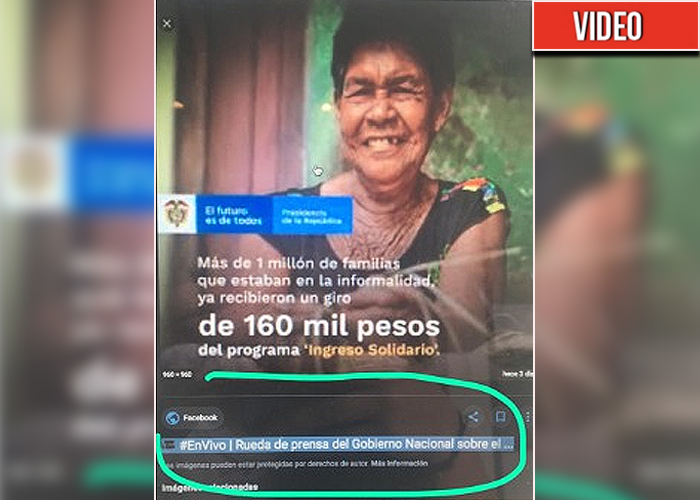 El fake del gobierno Duque en la entrega de Ingreso Solidario